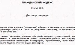 Типовой договор подряда на выполнение строительных работ