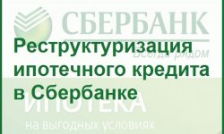 Реструктуризация ипотеки: что это такое, каковы условия для физических лиц в Сбербанке, у государства и в АИЖК, какие документы нужны, образец бланка заявления